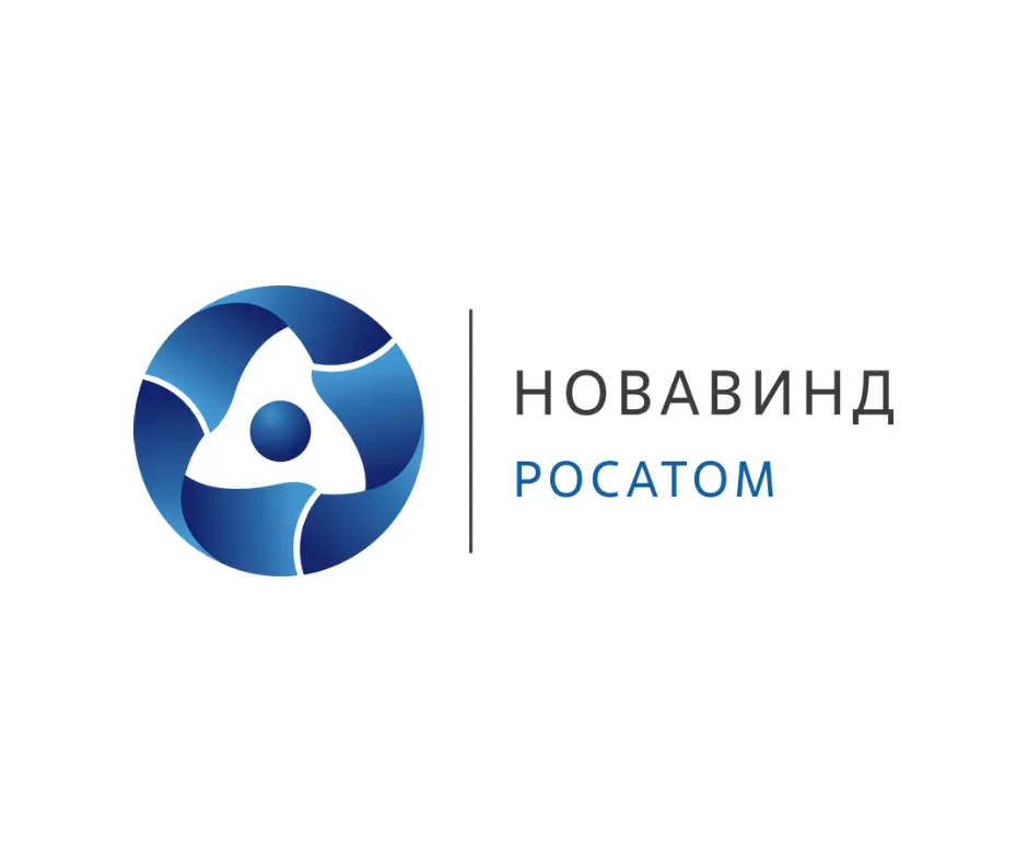 Логотип компании Новавинд Росатом